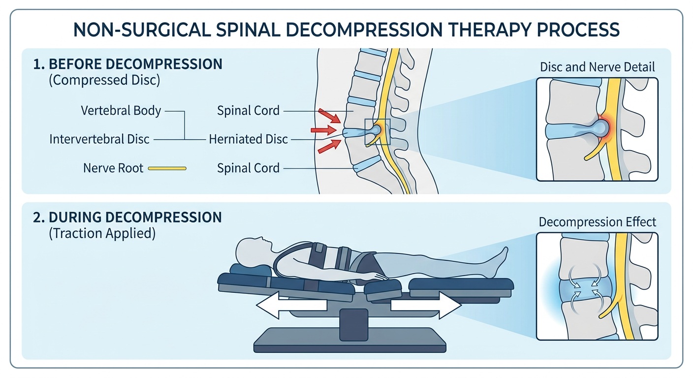 Spinal Decompression Process